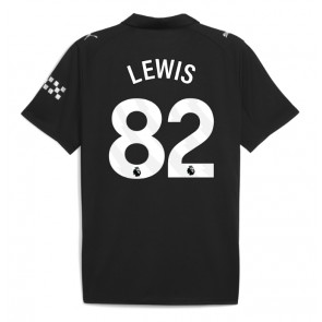 Manchester City Rico Lewis #82 Gostujuci Dres 2025-26 Kratak Rukavima